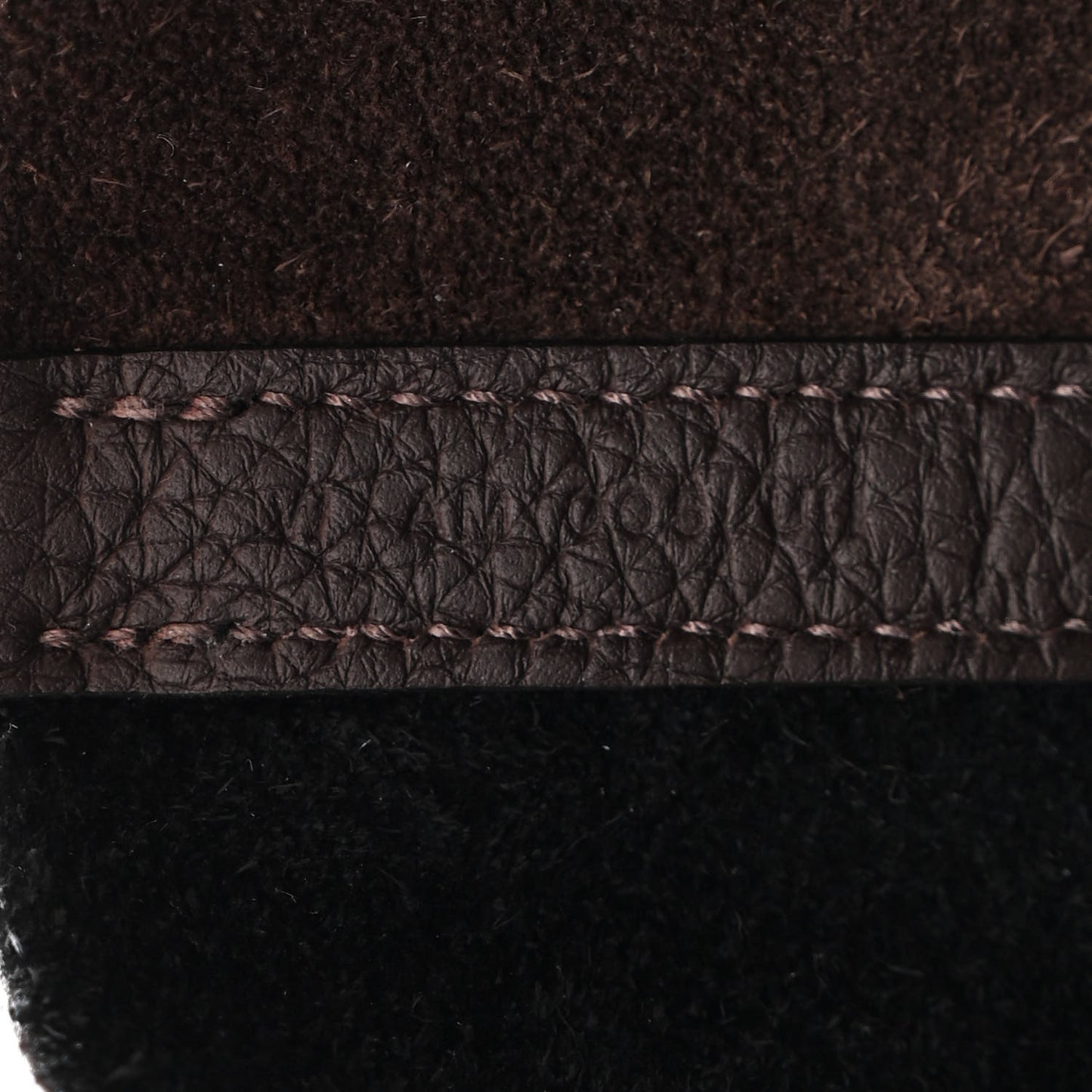 Taurillon Clemence Casaque Picotin Lock 18 PM Black Ebene Trench