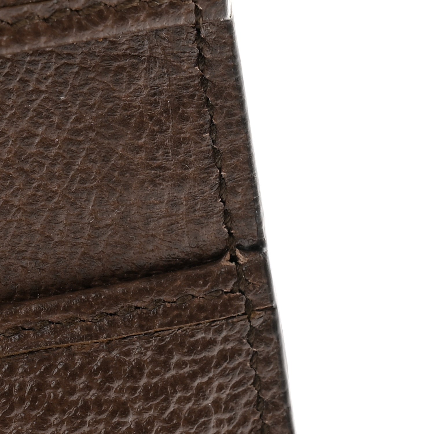 Gucci GG Supreme Monogram Textured Dollar Calfskin Web Ophidia Overlay Zip Around Card Case Wallet Beige Ebony New Acero 8 of 9