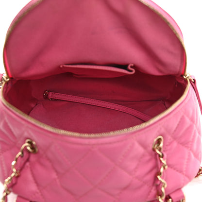 Chanel Caviar Quilted Large CC Day Backpack Pink 4 of 14