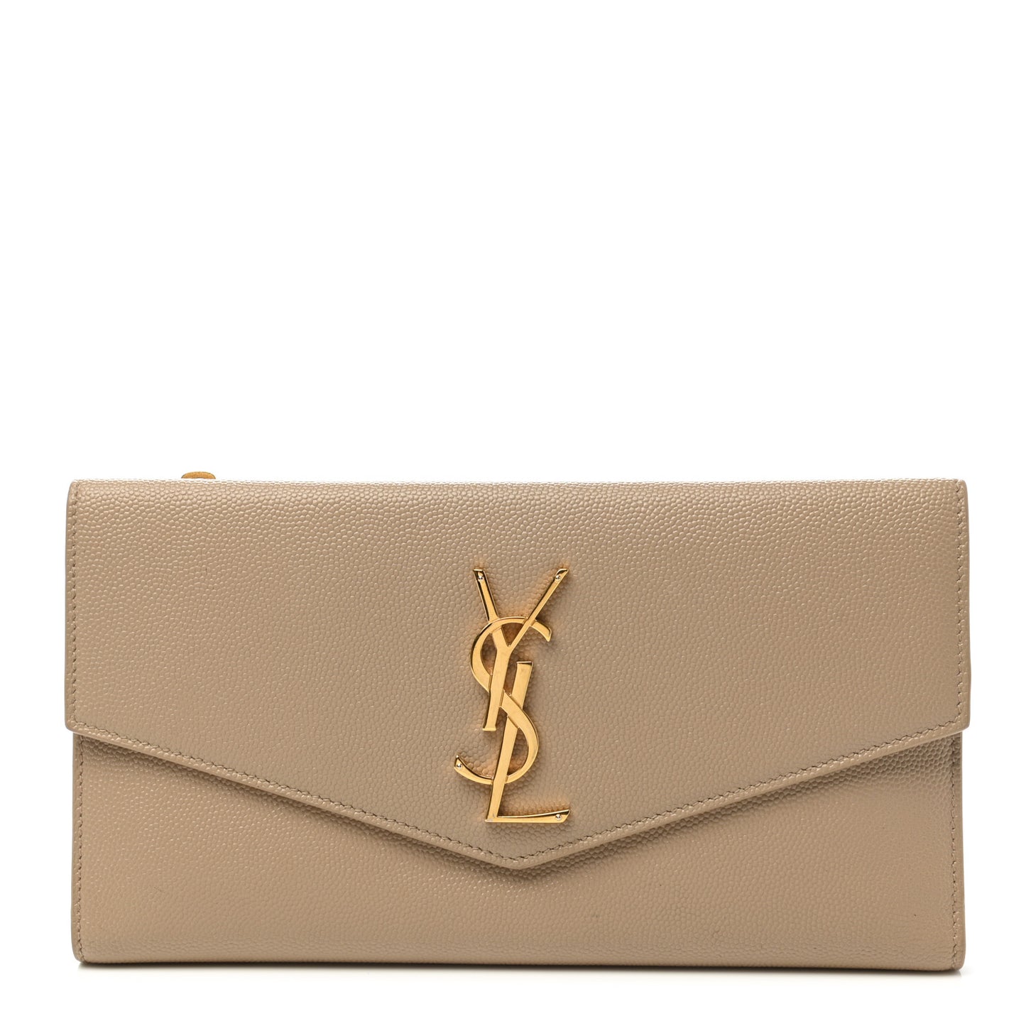 Grain De Poudre Monogram Uptown Wallet Dark Beige