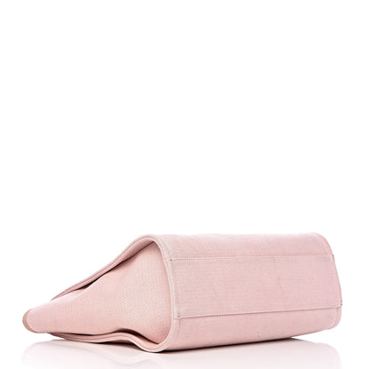 Chanel Canvas Deauville Small Tote Pink 4 of 15