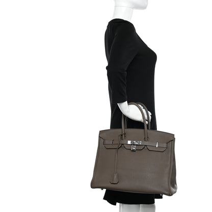 Hermes Togo Birkin 35 Cacao 2 of 13