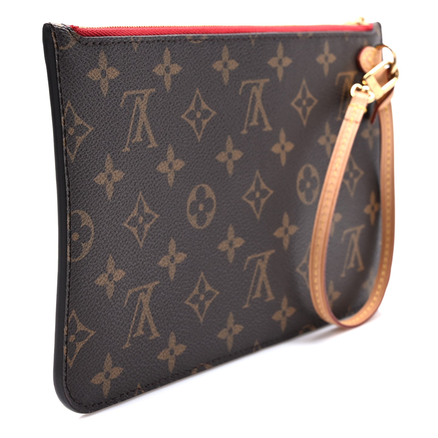 Monogram Neverfull MM GM Pochette Cherry