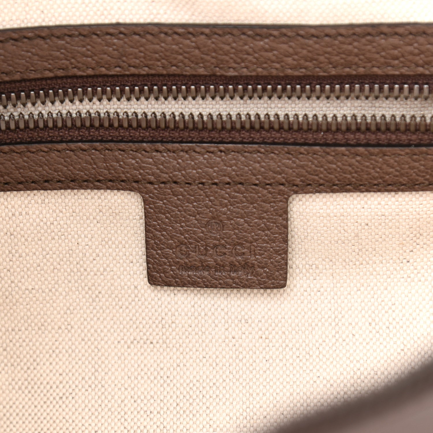 Gucci GG Supreme Monogram Web Small Ophidia Half Moon Hobo Brown 6 of 10