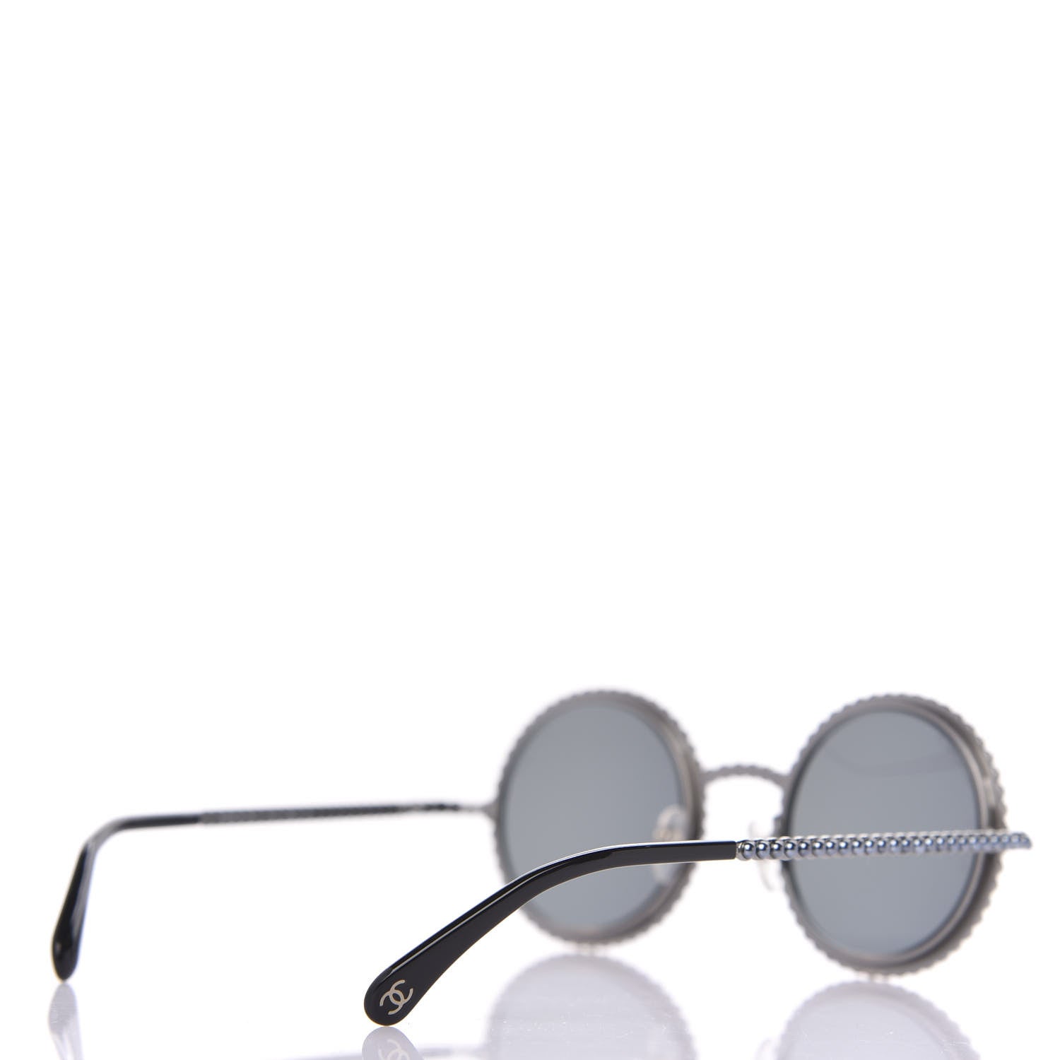 Chanel Pearl Round Sunglasses 71138 Grey 3 of 7