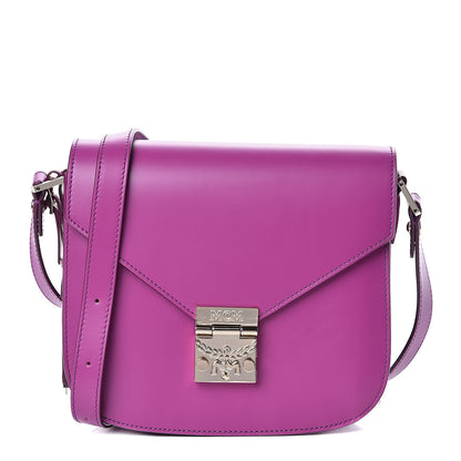 MCM Calfskin Patricia Small Crossbody Bag Viva Lila 2 of 10