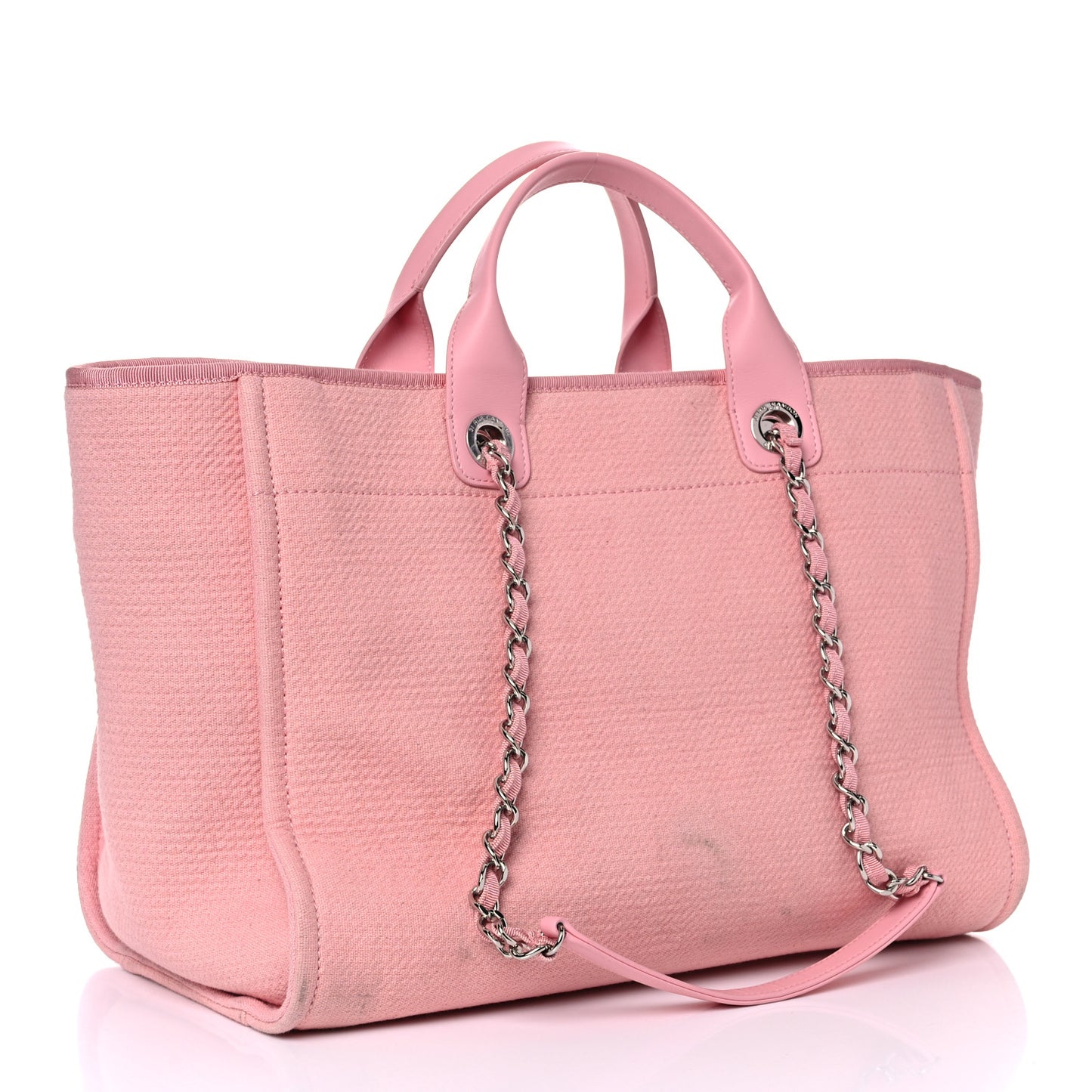 Canvas Large Deauville Tote Pink