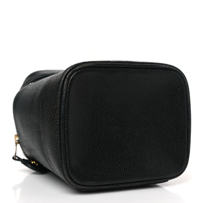 Chanel Caviar Vanity Cosmetic Case Black 4 of 11