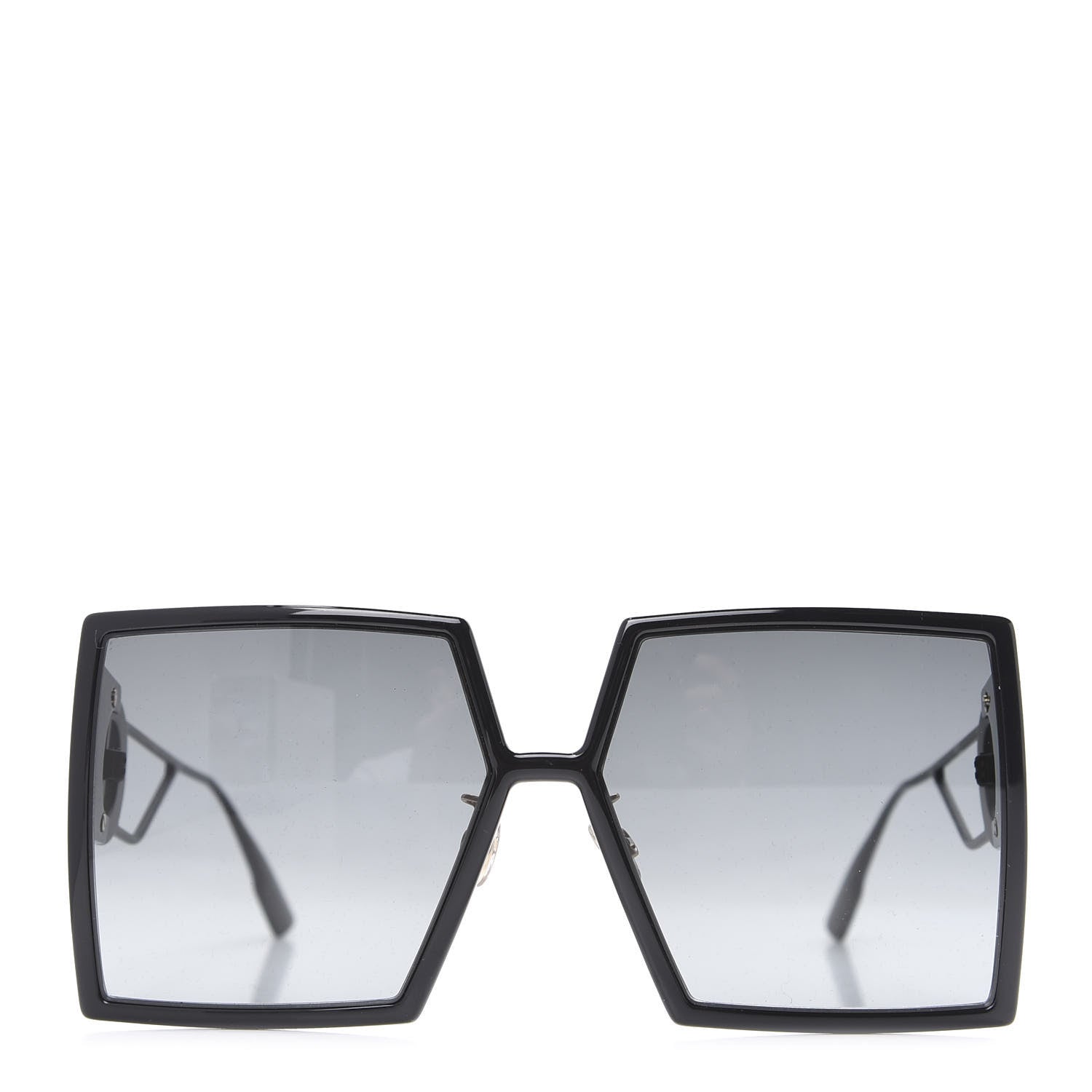 Christian Dior Square 30 Montaigne Sunglasses Black 2 of 10