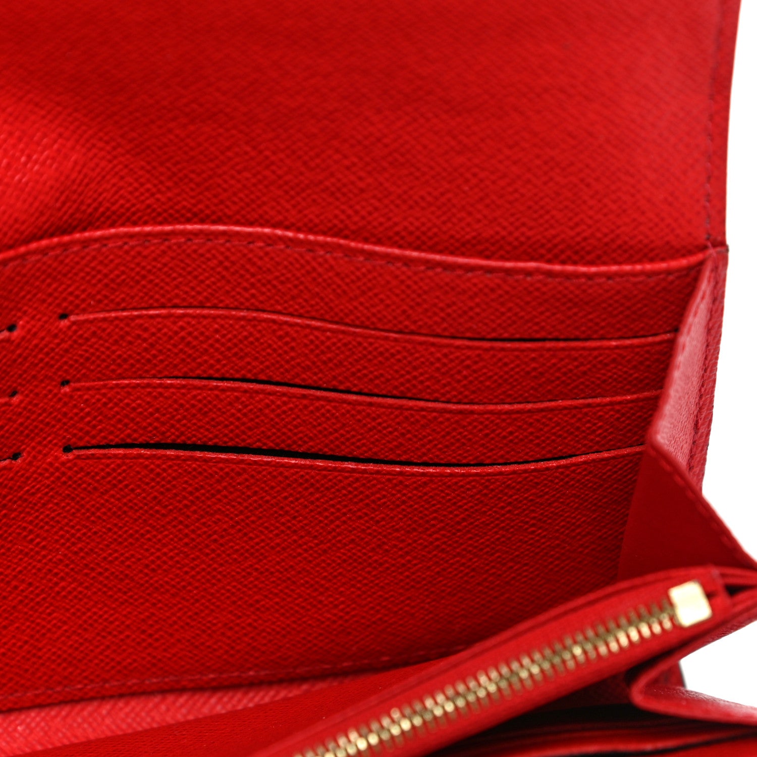 Louis Vuitton Monogram Sarah Wallet NM Coquelicot 5 of 11