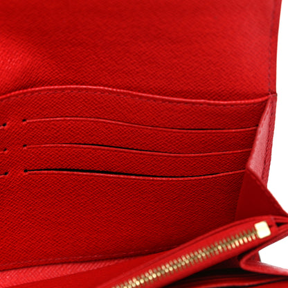 Louis Vuitton Monogram Sarah Wallet NM Coquelicot 5 of 11