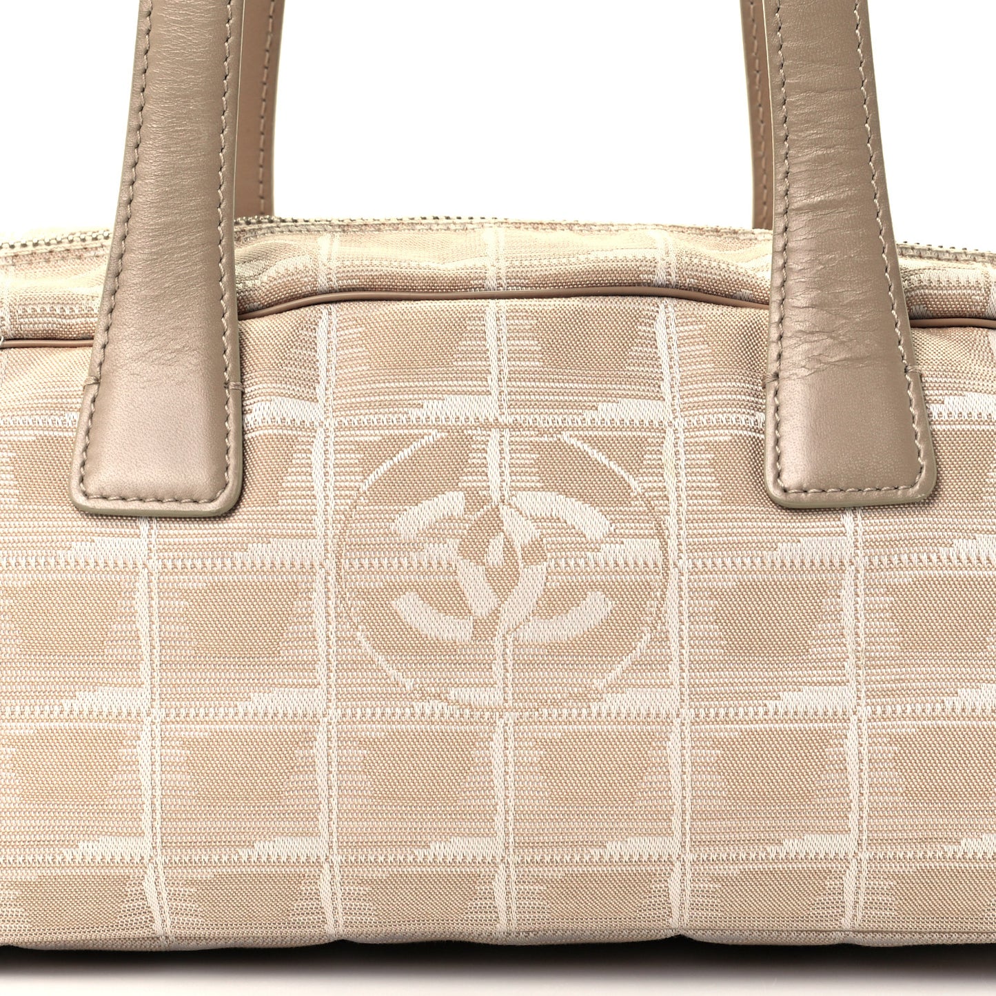 Nylon Travel Bowler Beige