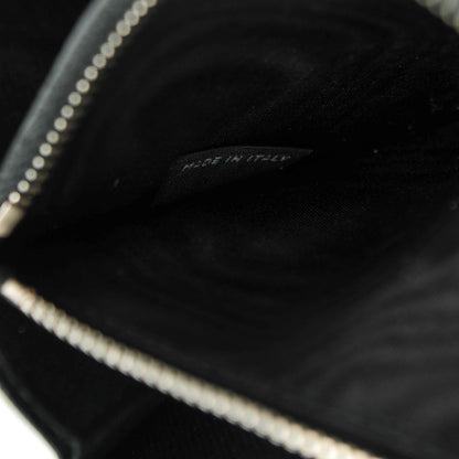 Prada Saffiano Large Zip Around Travel Wallet Nero Black 6 of 8