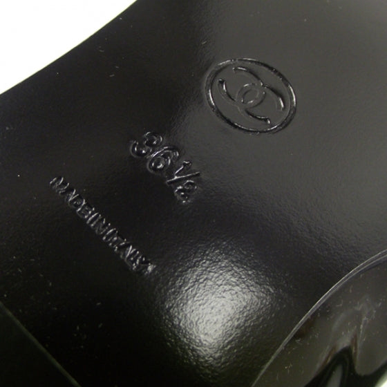 Chanel Patent Leather Loafers Black 7 of 7