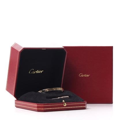Cartier 18K Pink Gold LOVE Bracelet 17 7 of 7