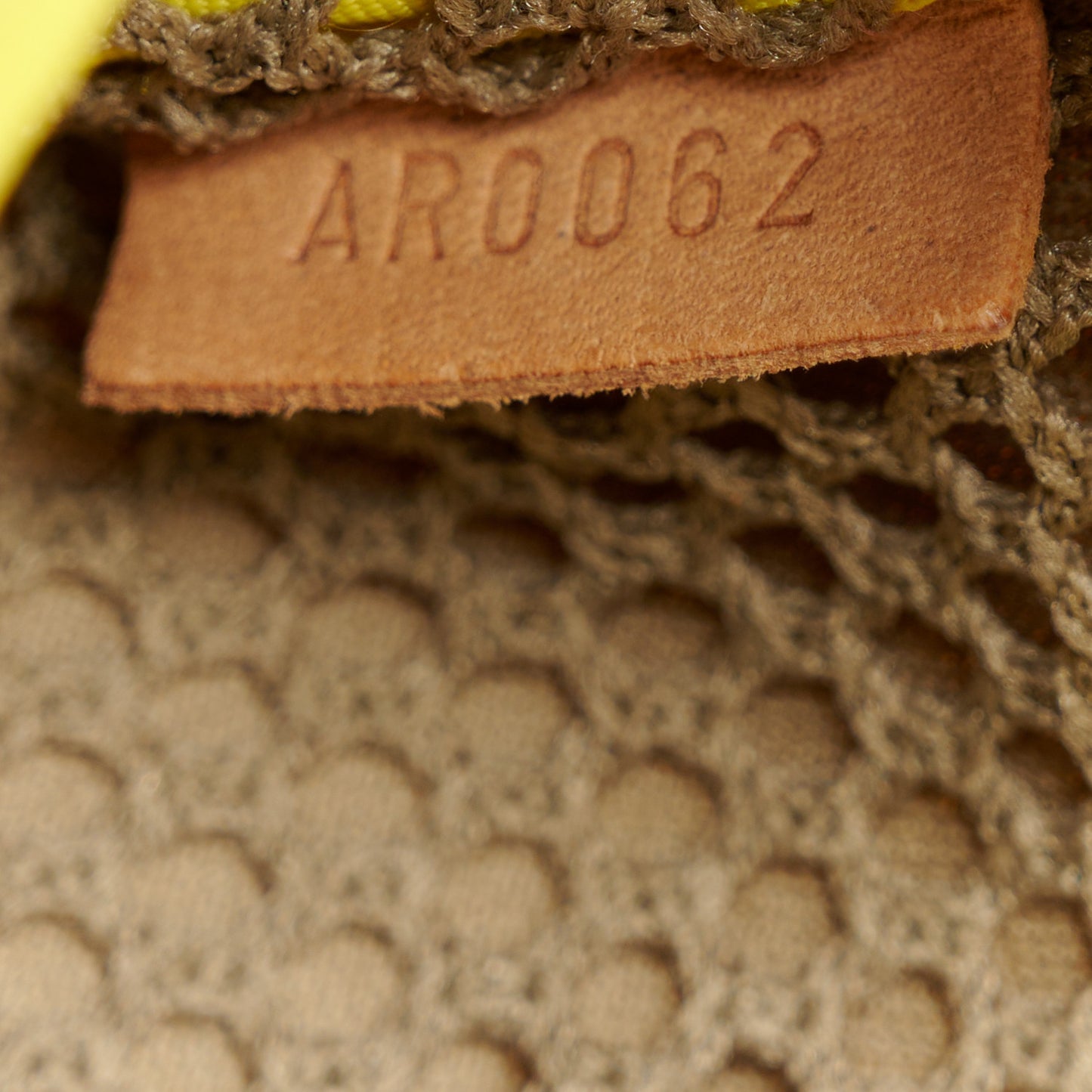 Damier Geant Americas Cup Bag Yellow