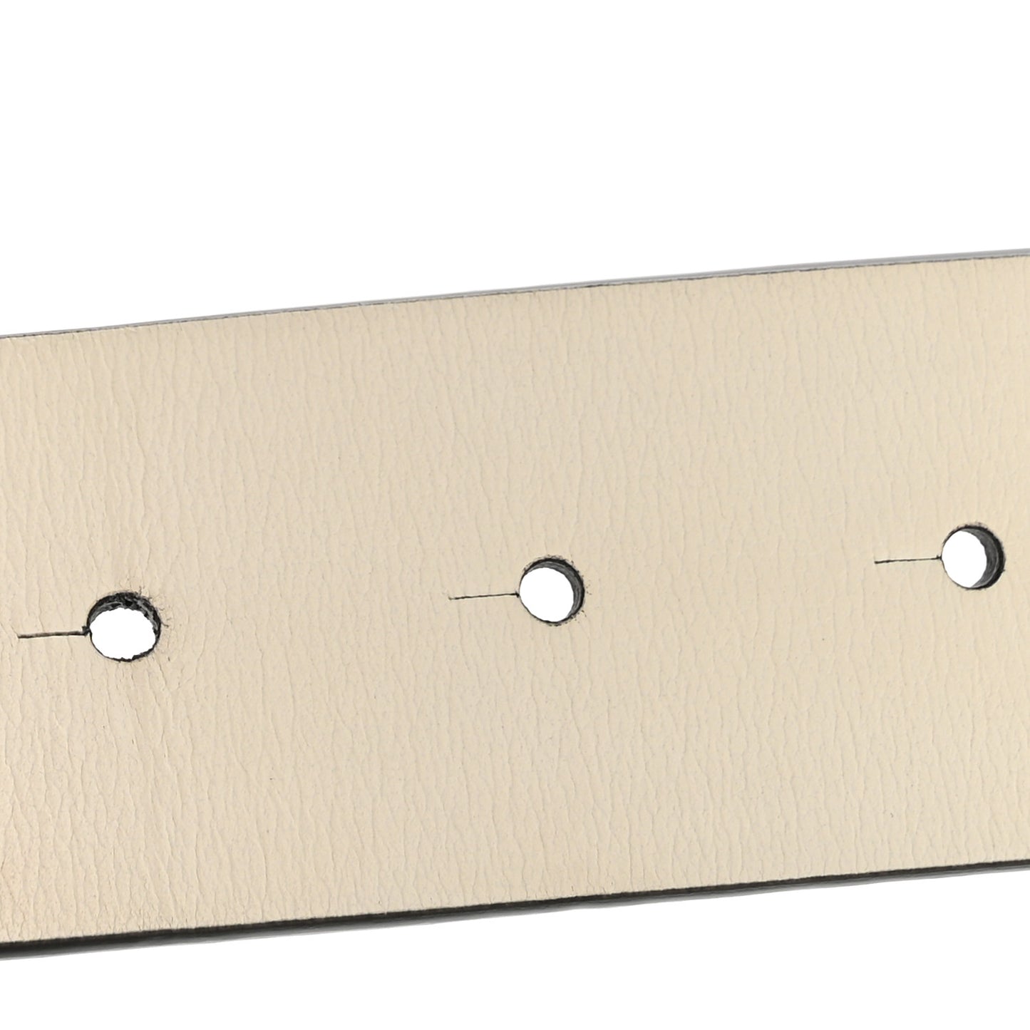 Calfskin CC Reversible Belt 85 White Black