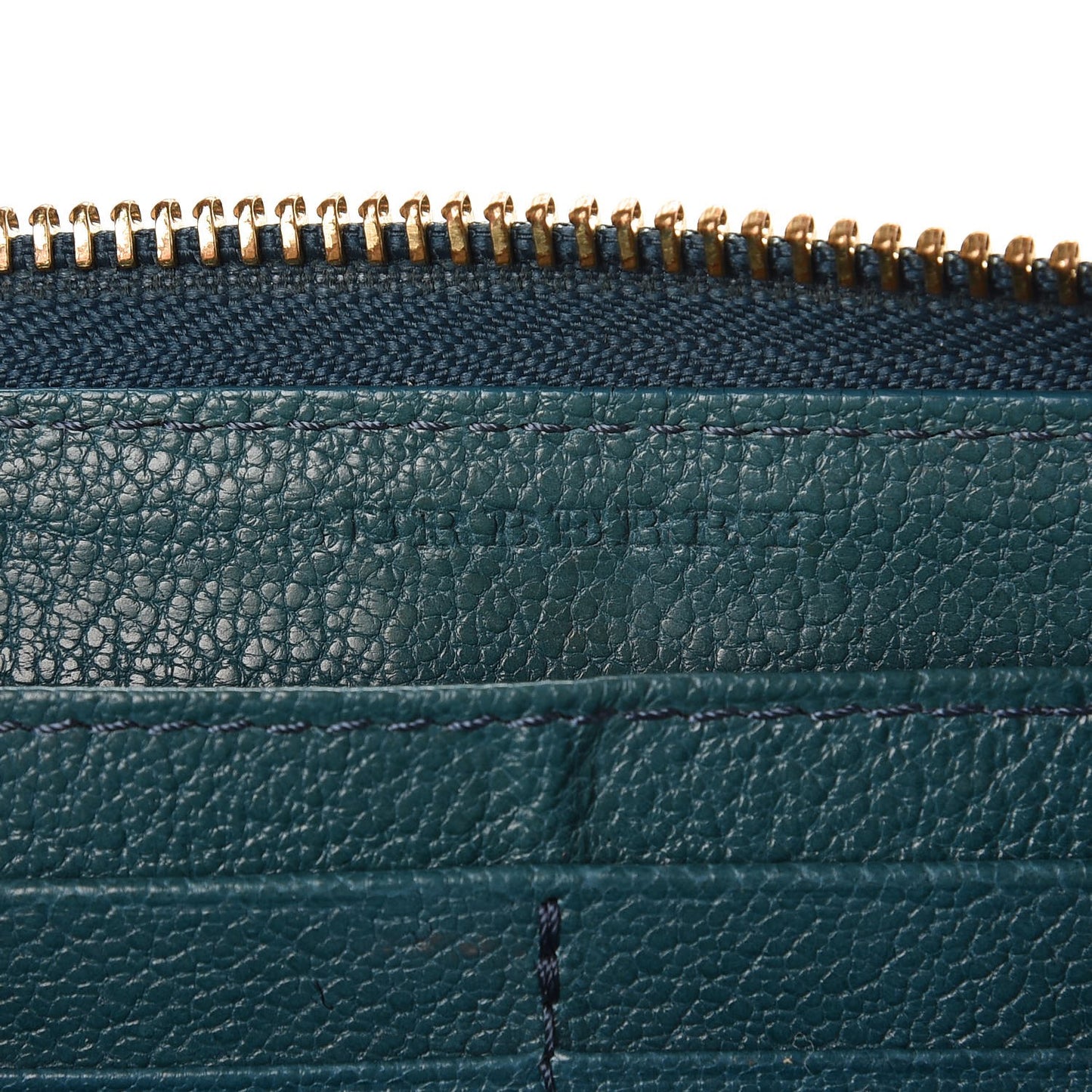 Haymarket Check Large Ziggy Zip Around Wallet Green