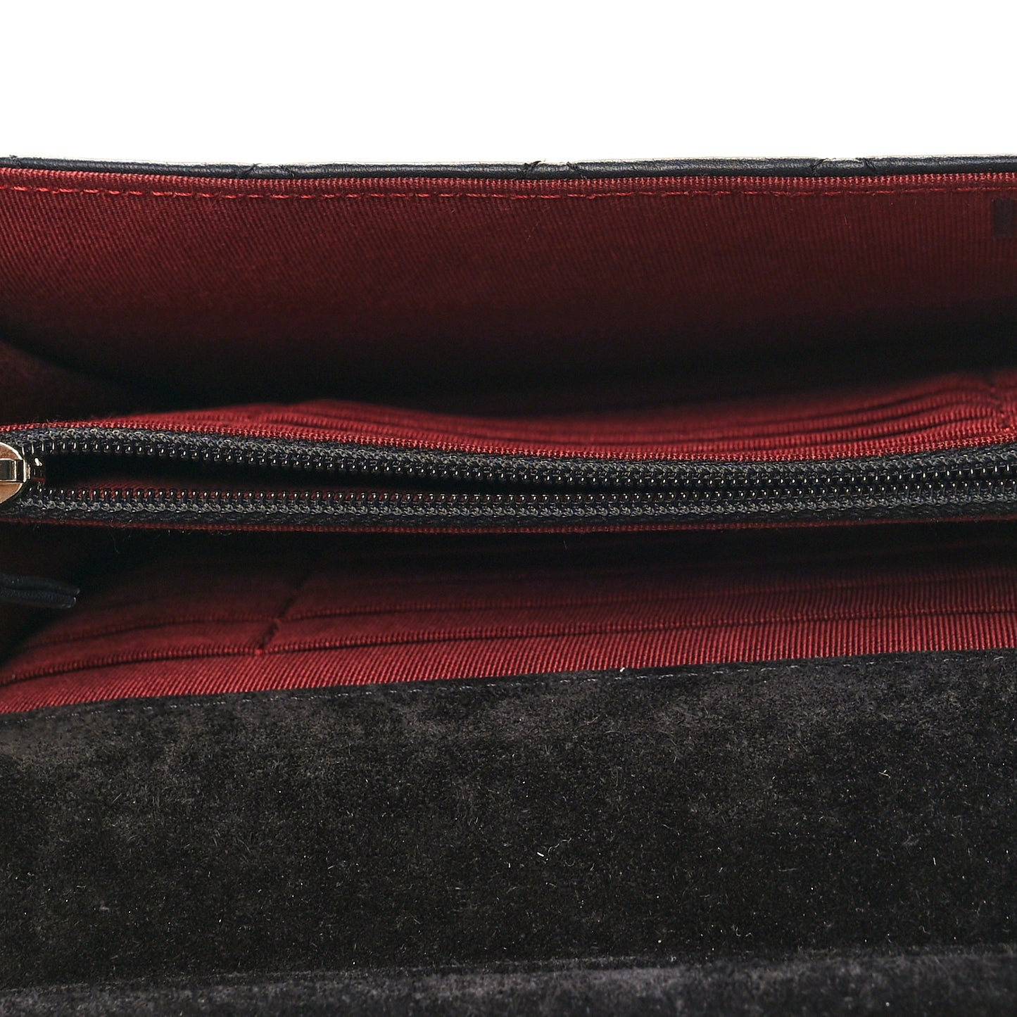 Calfskin Quilted Archi Chic Square Wallet On Chain WOC Black