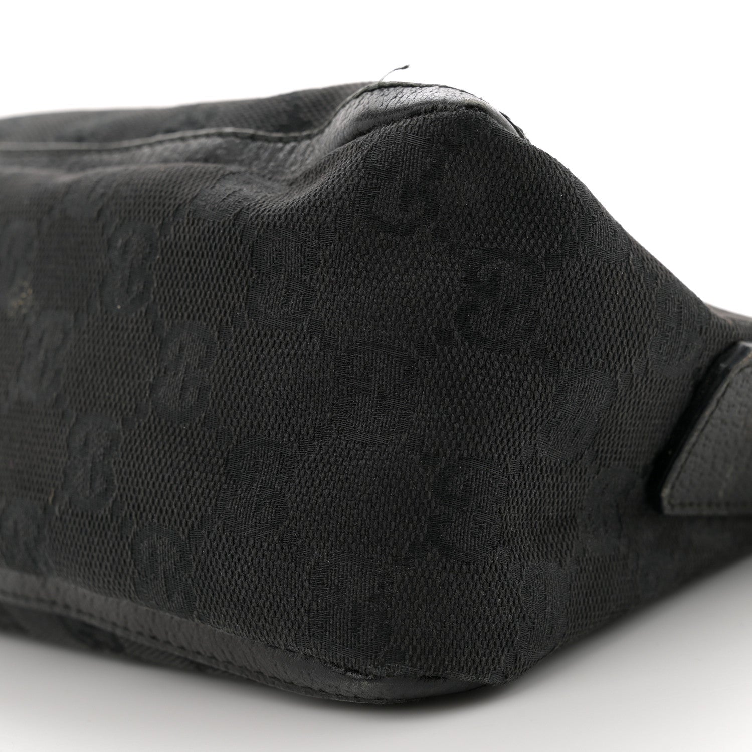 Gucci Monogram D Ring Abbey Pochette Black 10 of 14
