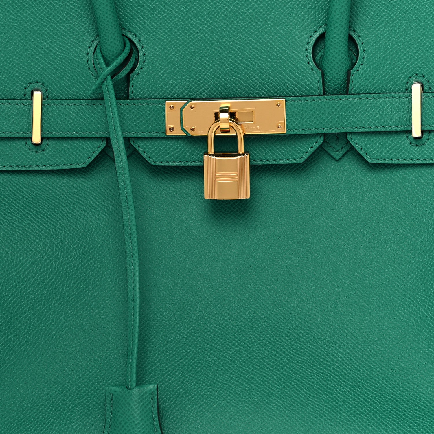 Hermes Epsom Birkin 30 Vert Jade 7 of 10