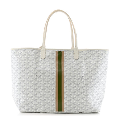 Goyard Goyardine Saint Louis PM White 1 of 11