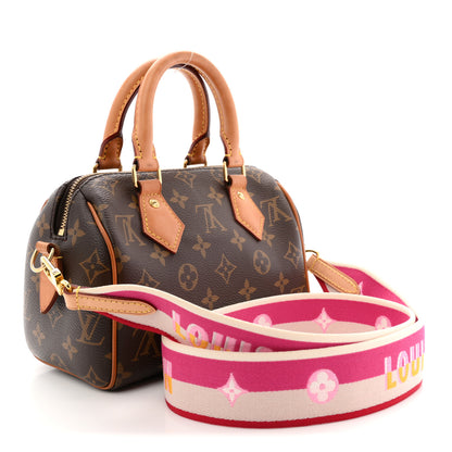 Louis Vuitton Monogram Speedy Bandouliere 20 Fuchsia 3 of 13