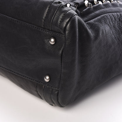 Chanel Glazed Calfskin Modern Chain Tote Black 10 of 12