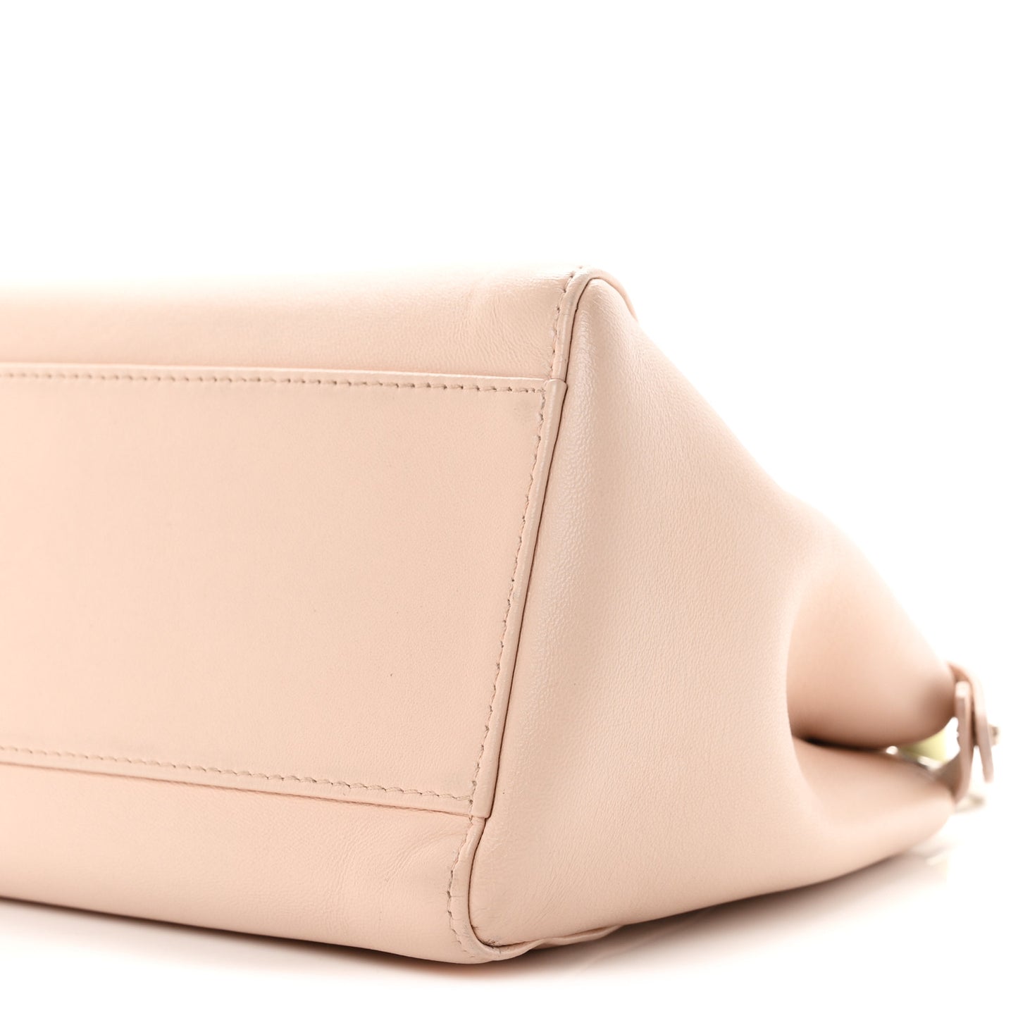 Nappa Colorblock Mini Peekaboo Iconic Satchel Plaster Banana Grigio Polvere