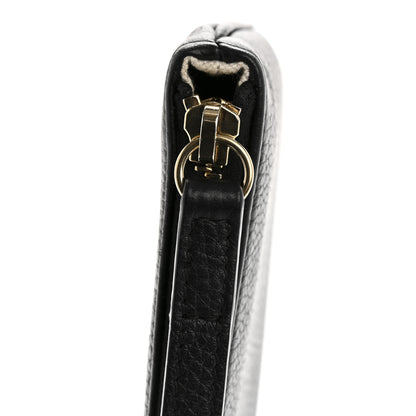 Gucci Pebbled Calfskin Soho Wristlet Black 8 of 11
