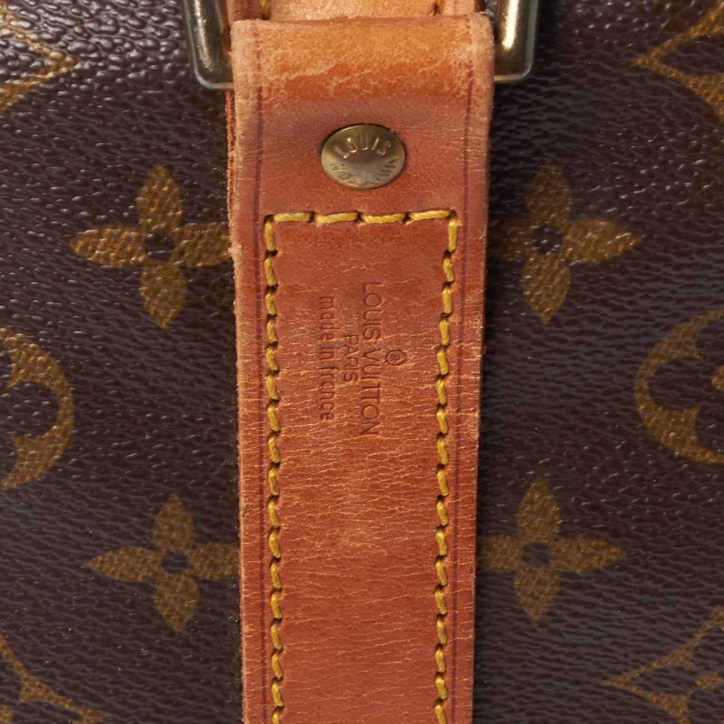 Louis Vuitton Monogram Keepall Bandouliere 55 7 of 10