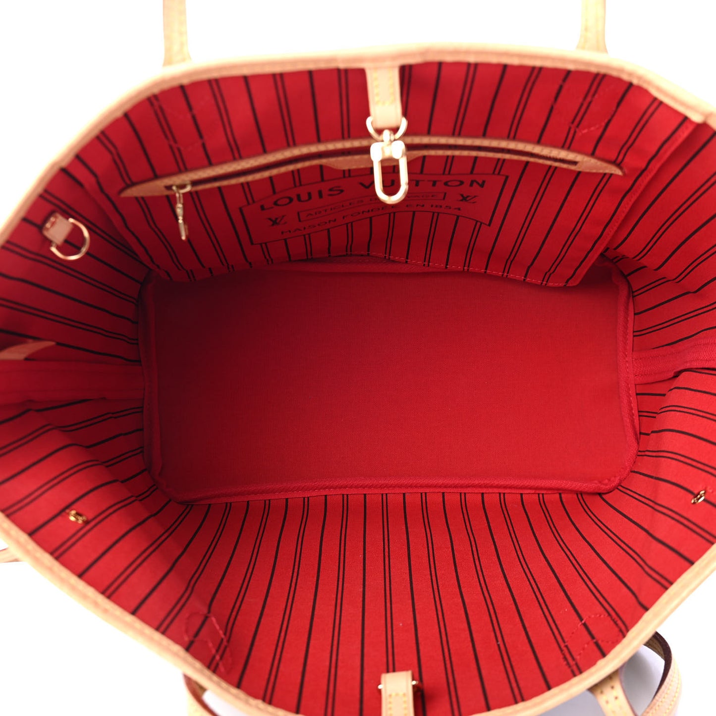Monogram Neo Neverfull MM Cherry