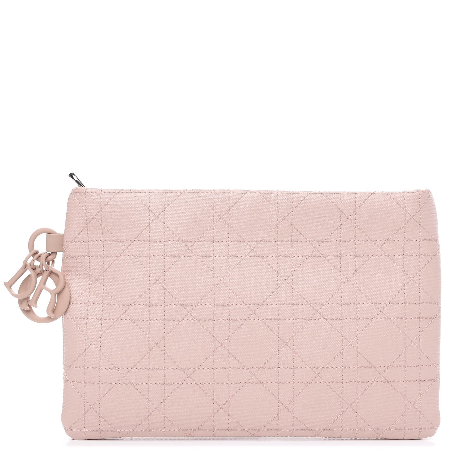 Christian Dior Ultra Matte Canvas Cannage Panarea Pouch Blush Powder 1 of 6