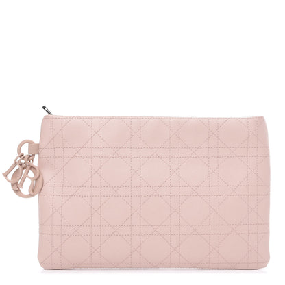 Christian Dior Ultra Matte Canvas Cannage Panarea Pouch Blush Powder 1 of 6