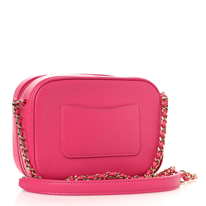 Chanel Lambskin CC Mania Camera Case Pink 3 of 9