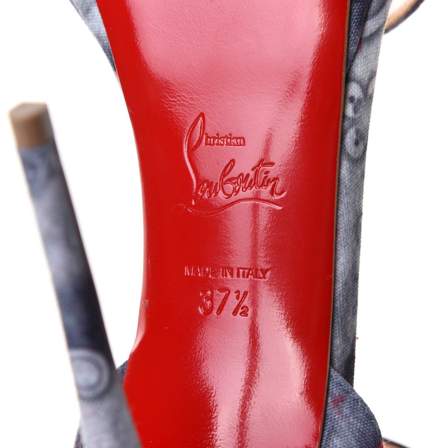 Jeans Punk Loubi Queen 120 Sandals 37.5 Multicolor