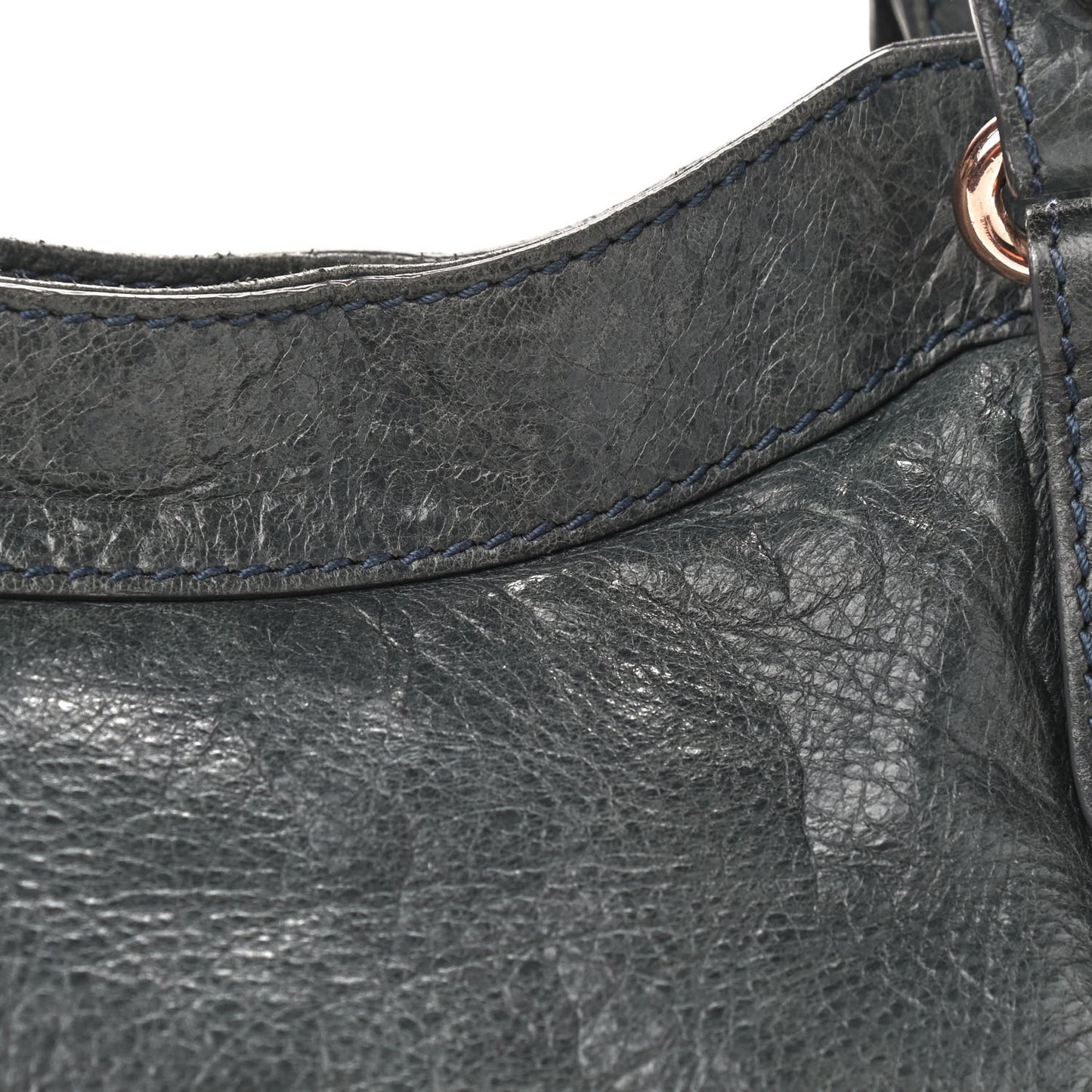 Agneau Giant 21 Rose Gold Hardware City Anthracite