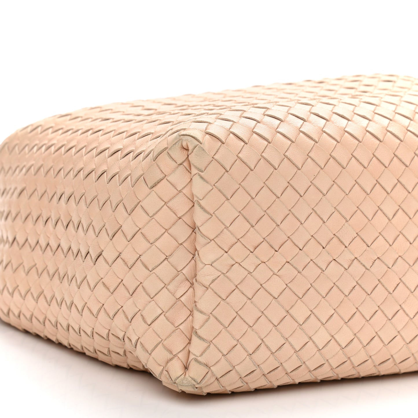 Nappa Intrecciato Pyramid Hobo Lotus