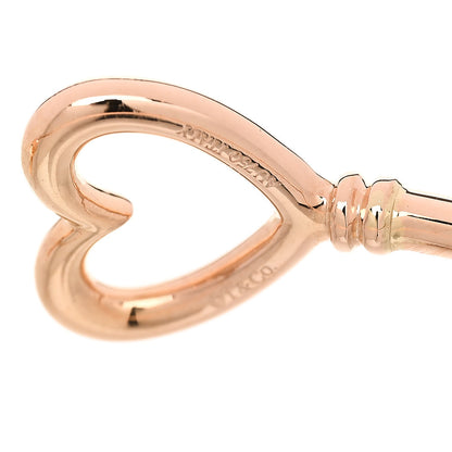 Tiffany 18K Rose Gold Wire Heart Key Bracelet 5 of 5