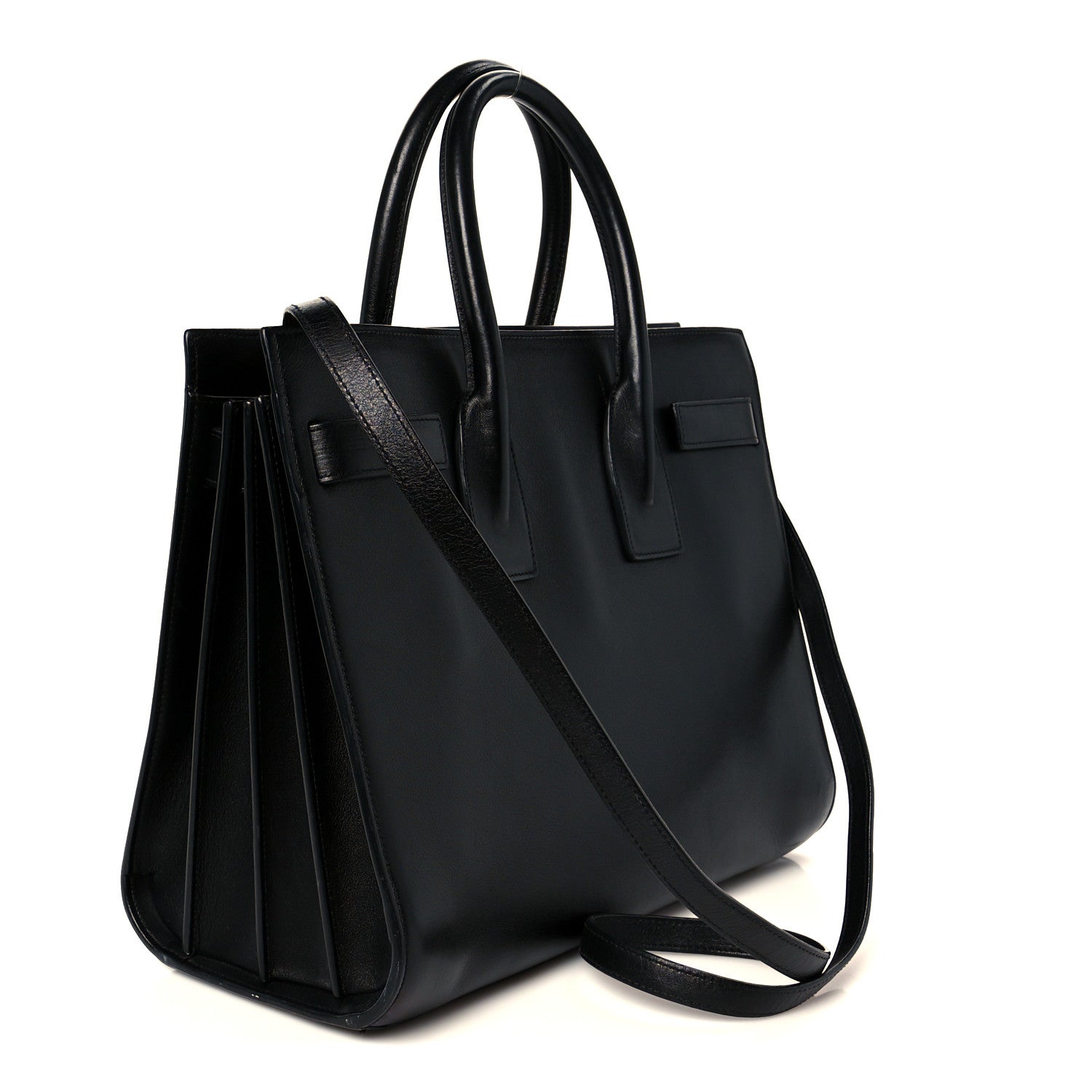 Saint Laurent Calfskin Small Sac De Jour Black 3 of 10