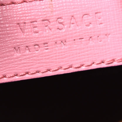 Versace Saffiano Calfskin Palazzo Duffle Bag Light Pink 6 of 12