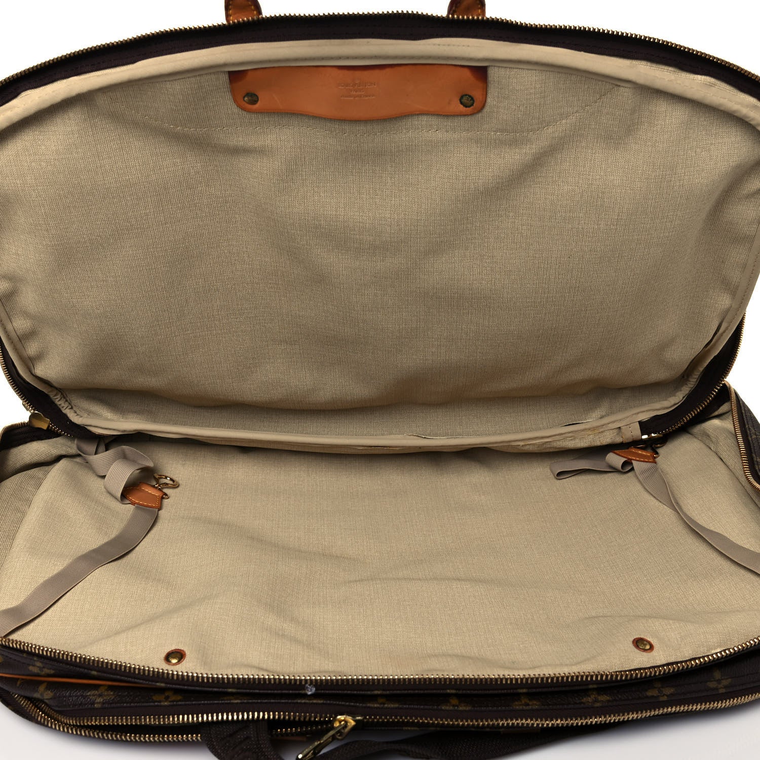 Louis Vuitton Monogram Alize 2 Compartment Luggage Travel Bag 4 of 22