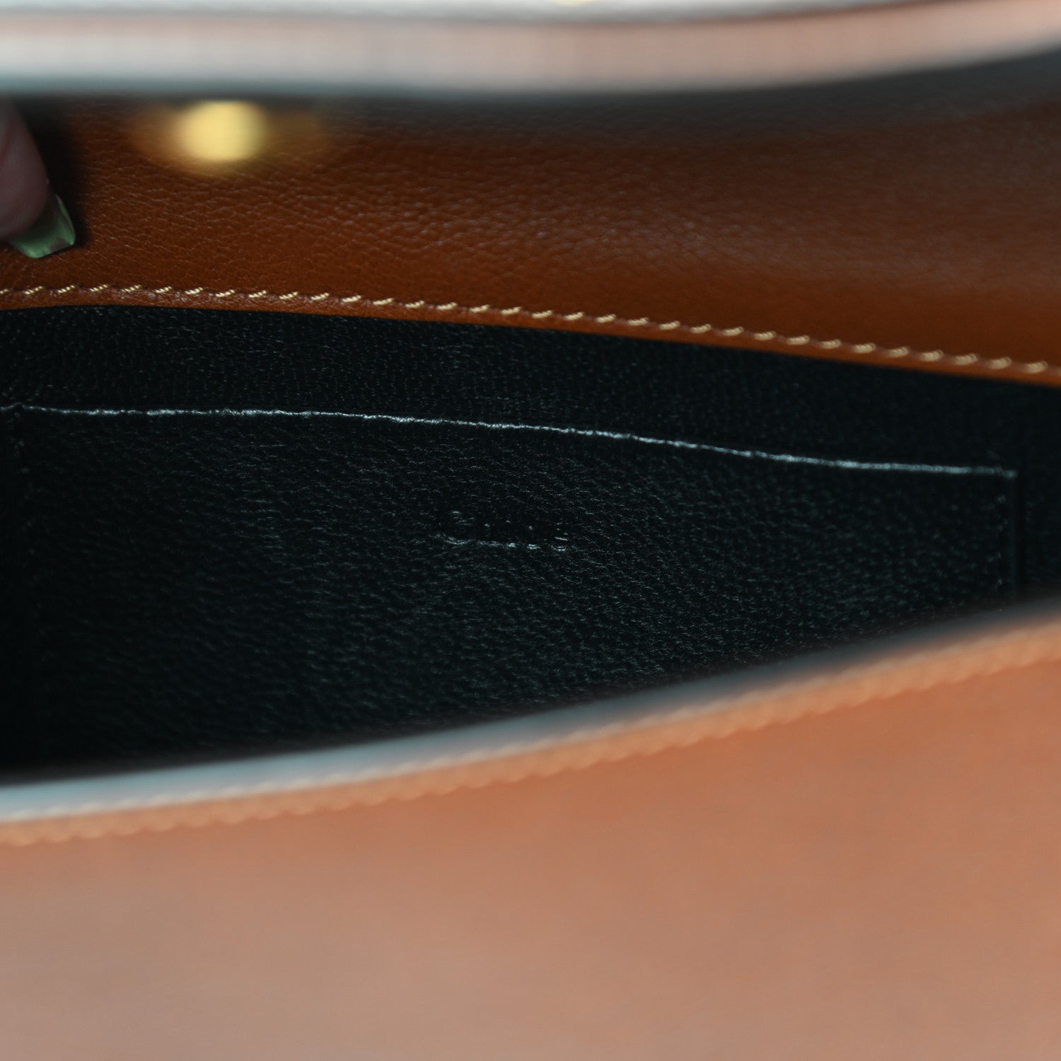 Chloe Calfskin Small Nile Bracelet Minaudiere Bag Caramel 7 of 12