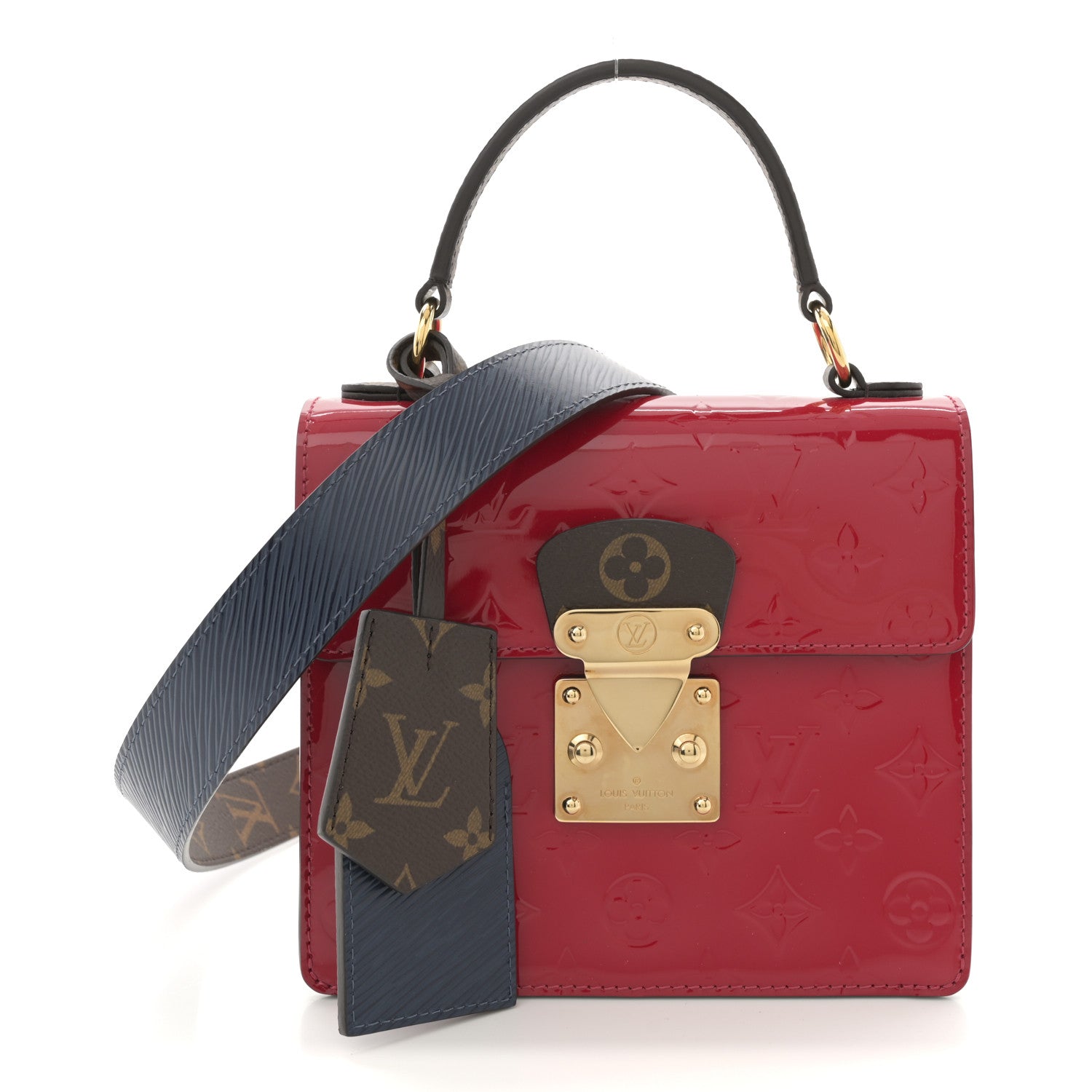 Louis Vuitton Vernis Epi Monogram Spring Street Scarlet 1766086