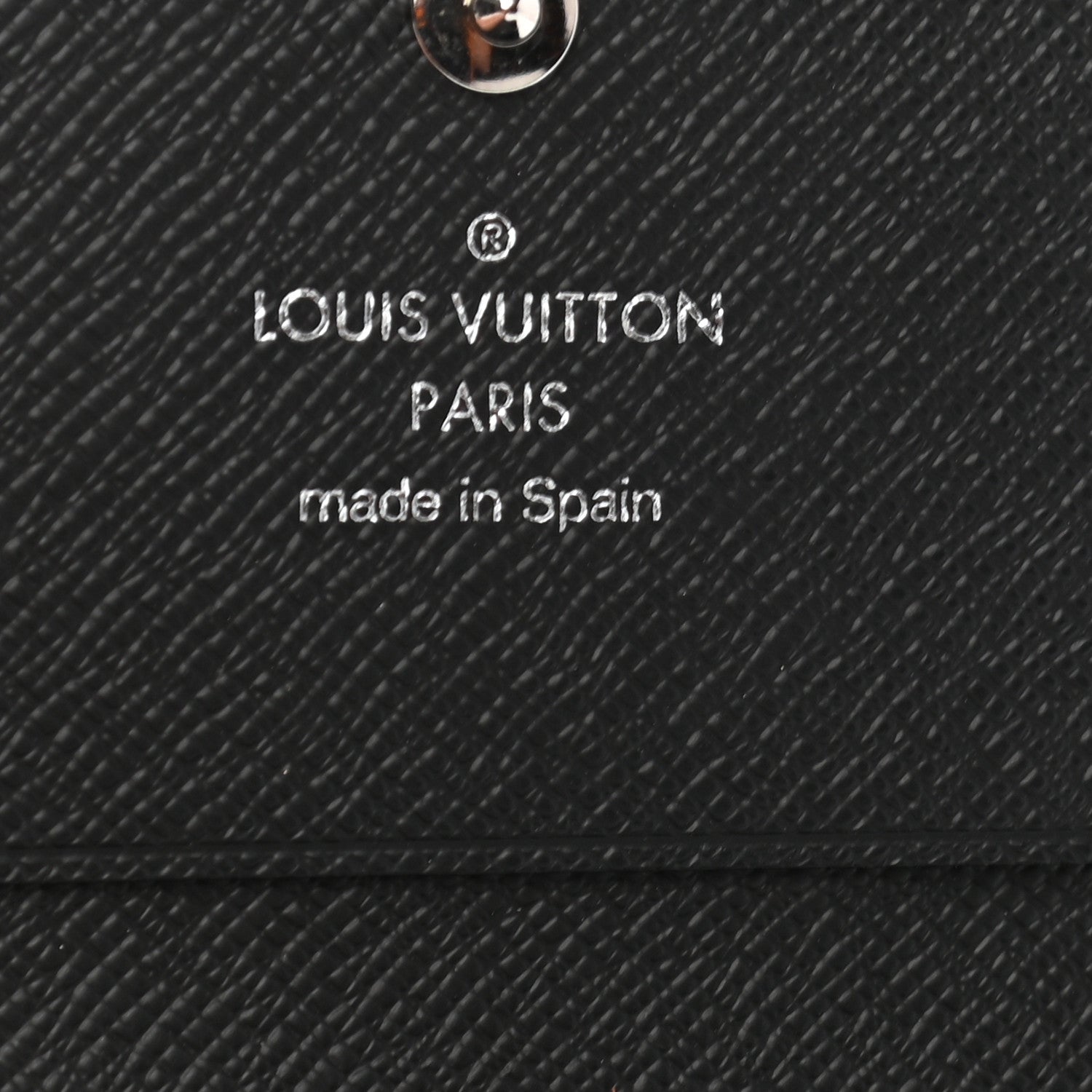 Louis Vuitton Epi Business Card Holder Black 6 of 6