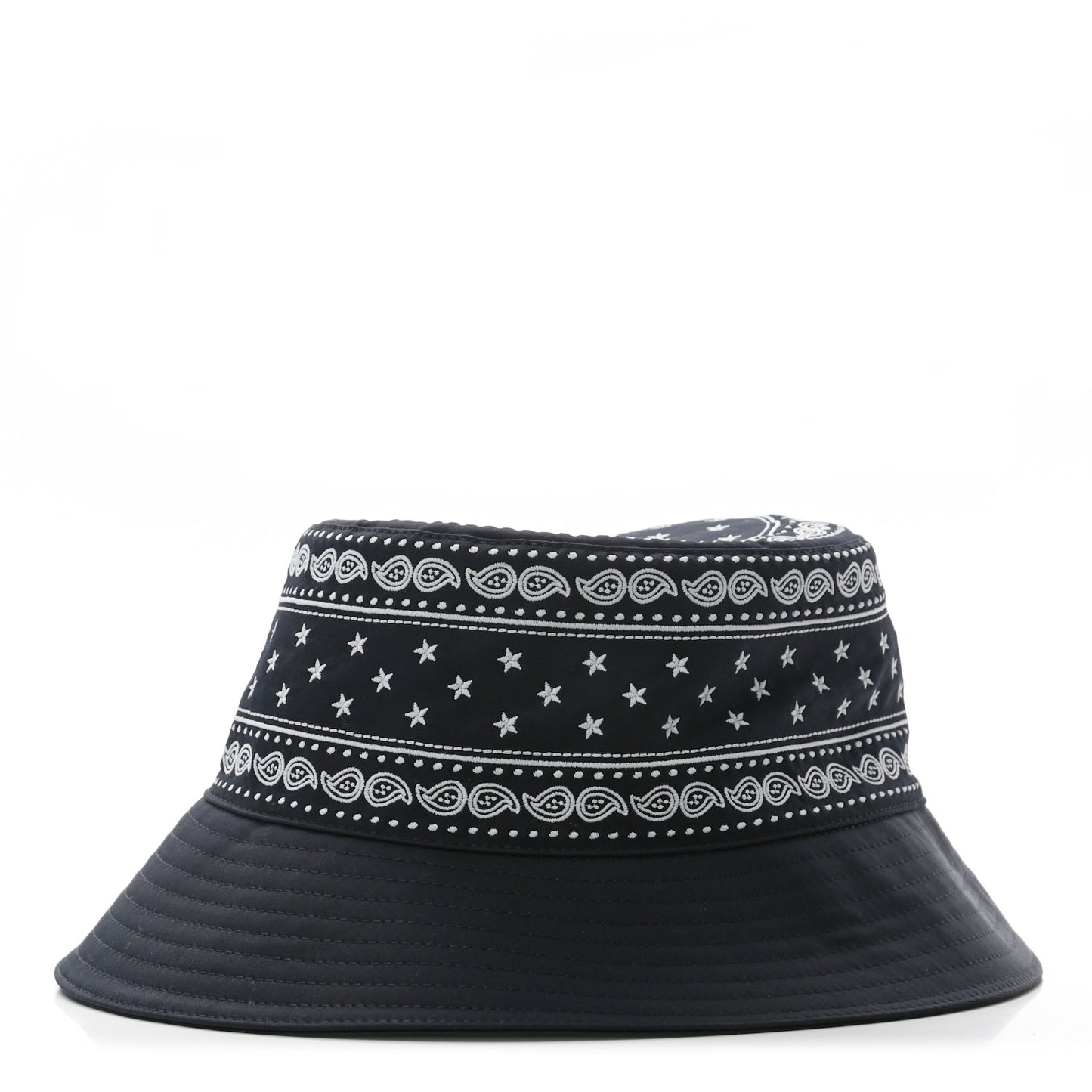 Technical Gabardine Balade Bandana Bucket Hat 57 Marine