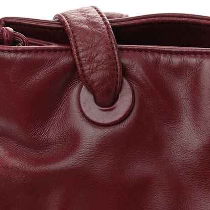 Chanel Calfskin CC Shoulder Bag Red 13 of 14