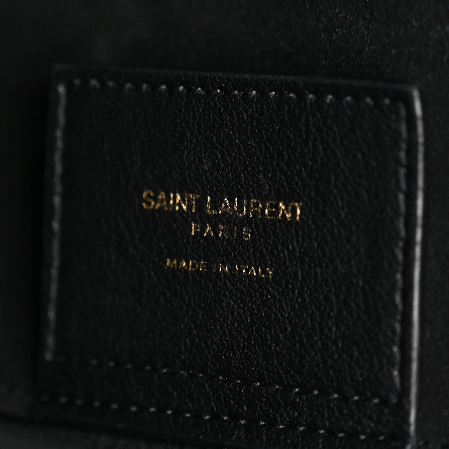 Saint Laurent Calfskin Large Shopping Tote Black 8 of 13