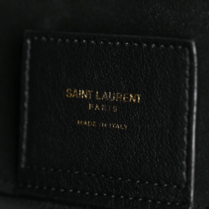 Saint Laurent Calfskin Large Shopping Tote Black 8 of 13