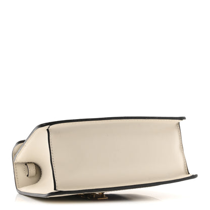 Gucci Calfskin Mini Sylvie Top Handle Bag White 4 of 19